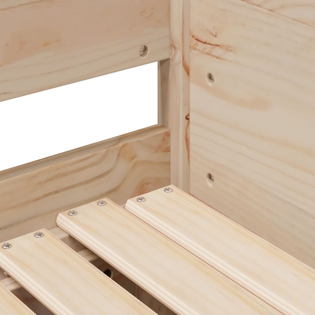 Uttrekkbar dagseng 90x190 cm heltre furu