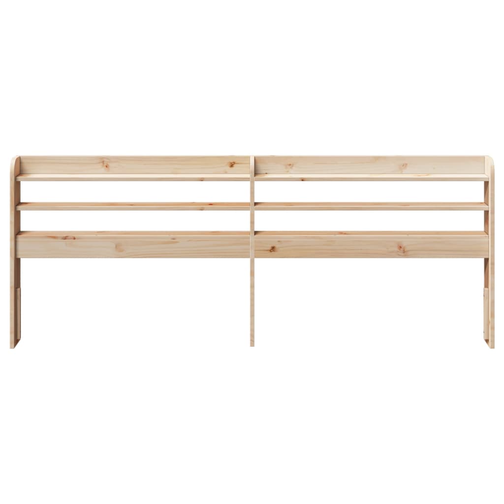 Hodegavl med hylle 200 cm heltre furu
