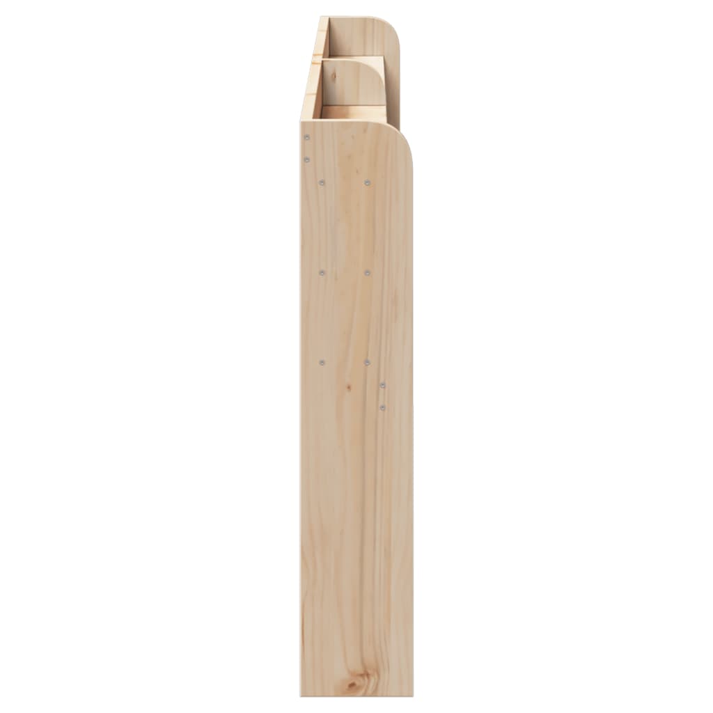 Hodegavl med hylle 200 cm heltre furu