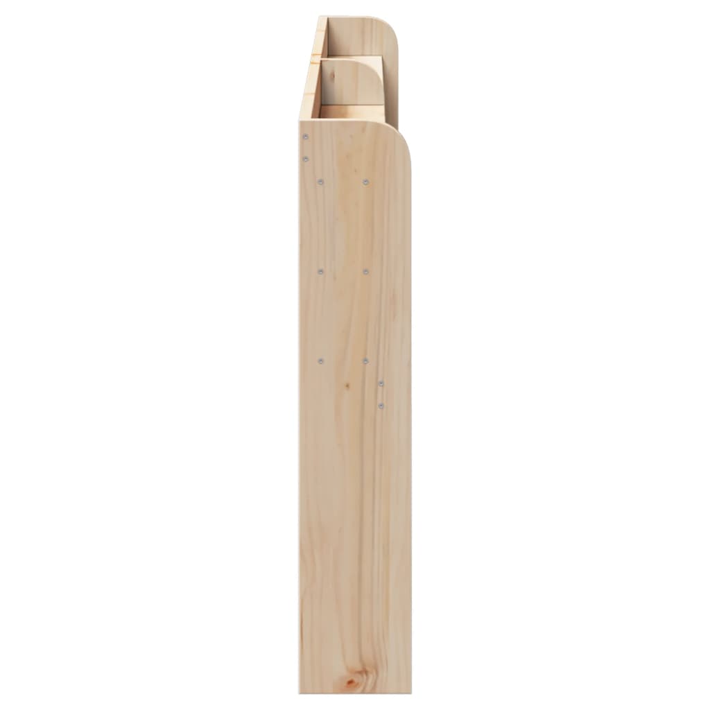 Hodegavl med hyller 180 cm heltre furu
