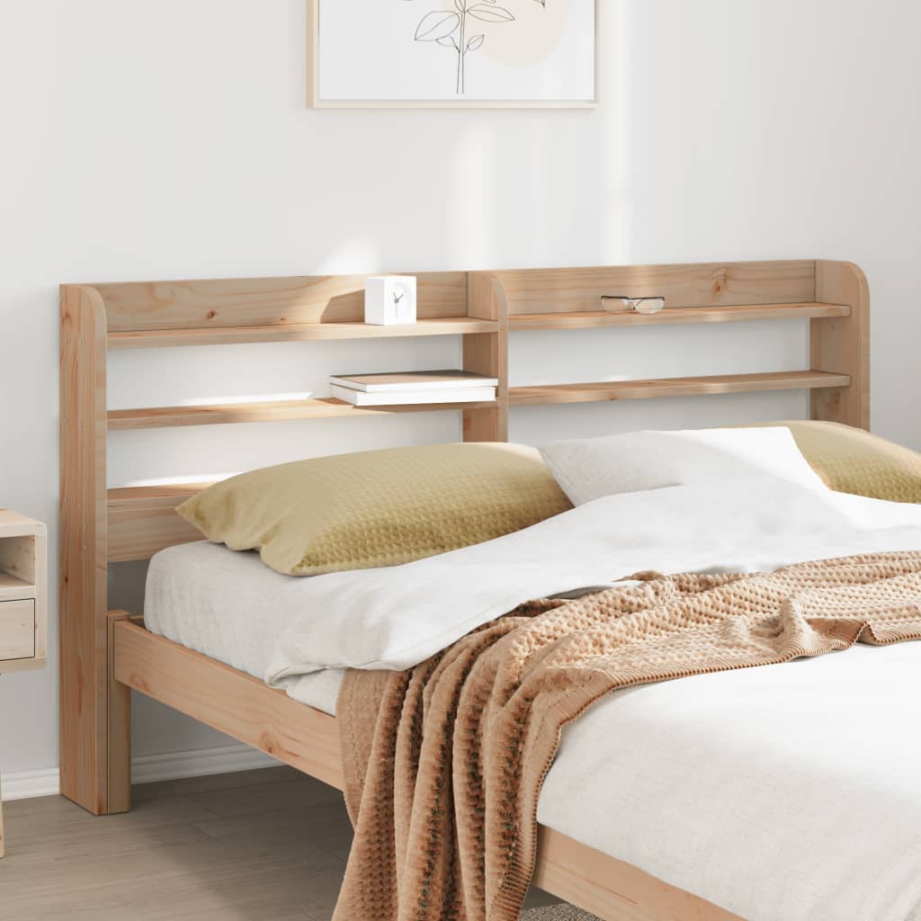 Hodegavl med hylle 150 cm heltre furu