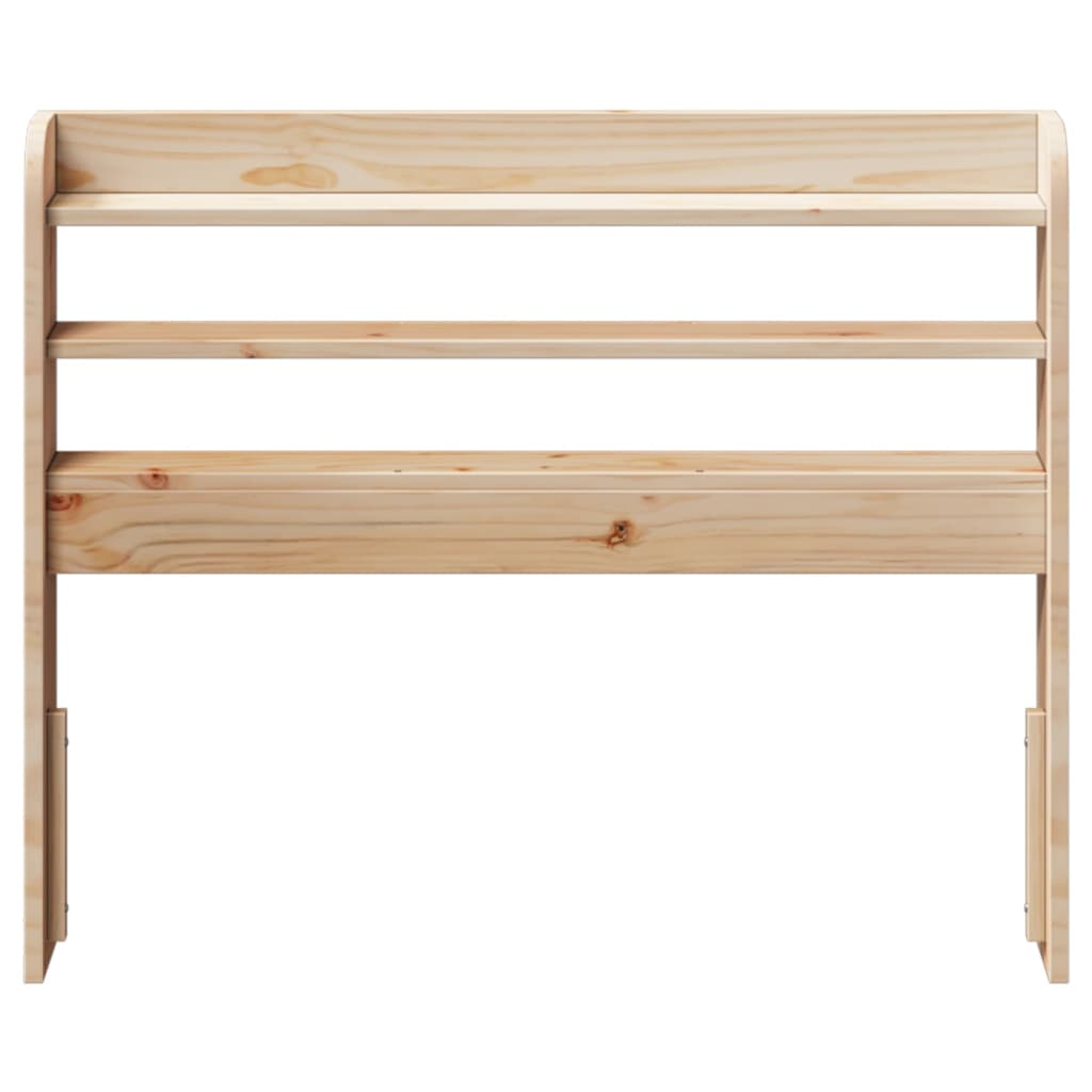 Hodegavl med hyller 90 cm heltre furu