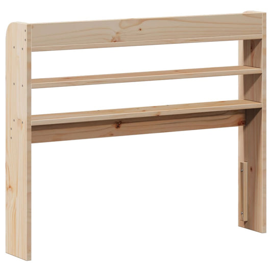 Hodegavl med hyller 90 cm heltre furu