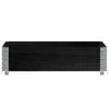 Pallekarmer svart 80x60 cm heltre furu