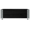 Pallekarmer svart 80x60 cm heltre furu
