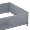 Pallekarmer grå 80x60 cm heltre furu