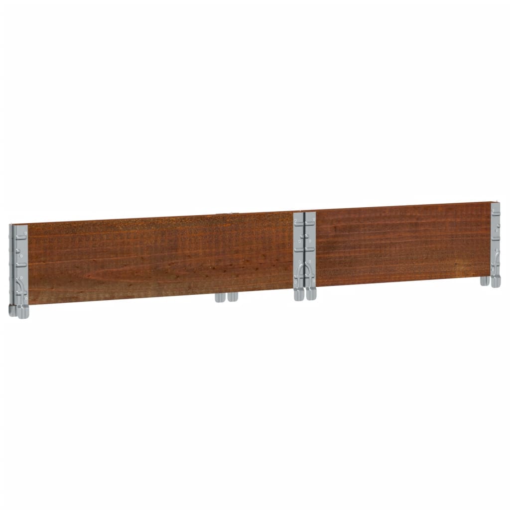 Pallekarmer brun 80x60 cm heltre furu