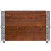 Pallekarmer 2 stk brun 80x60 cm heltre furu