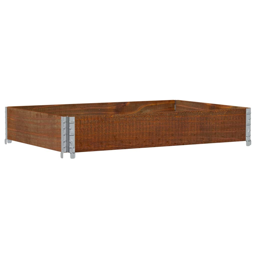 Pallekarmer brun 120x80 cm heltre furu