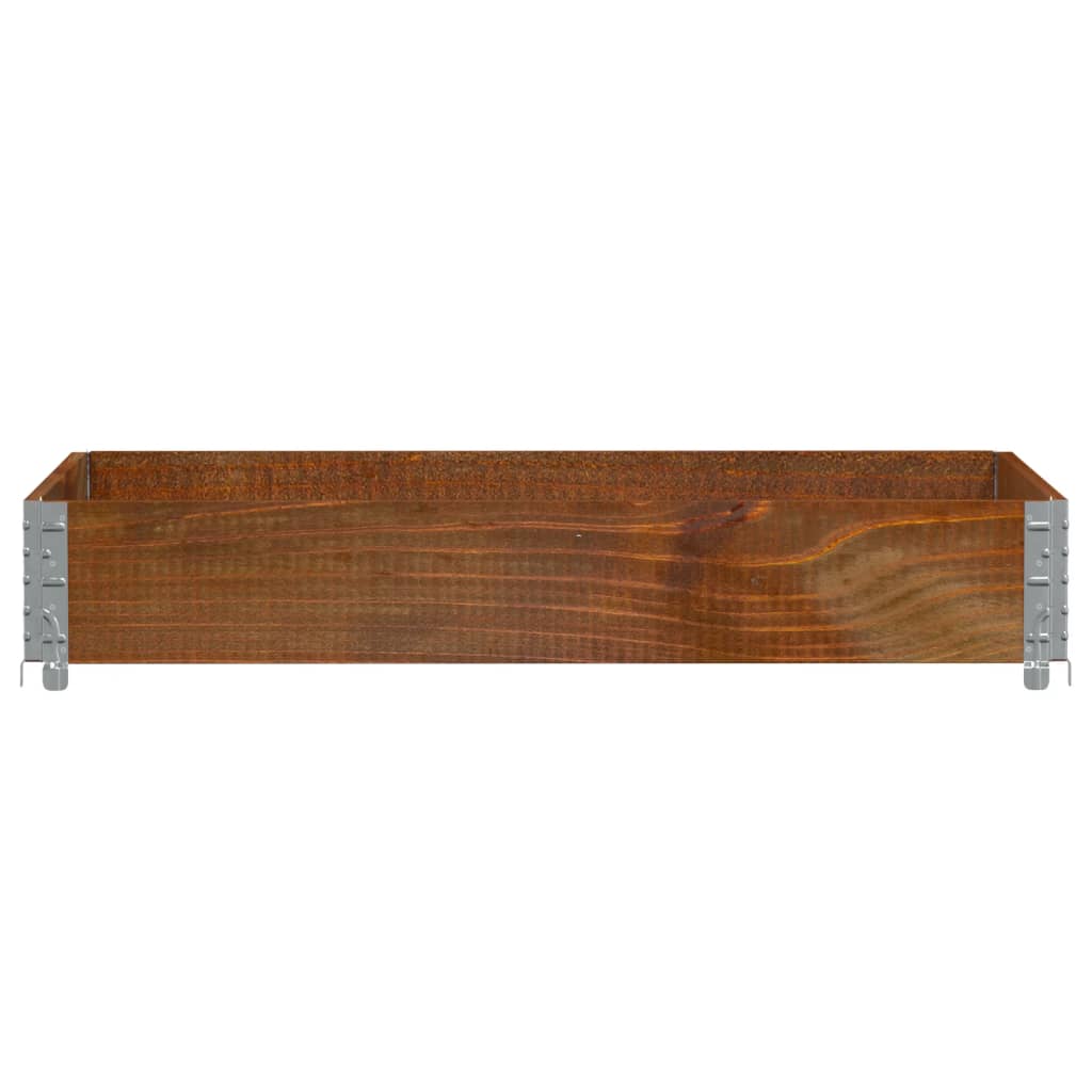 Pallekarmer brun 120x80 cm heltre furu