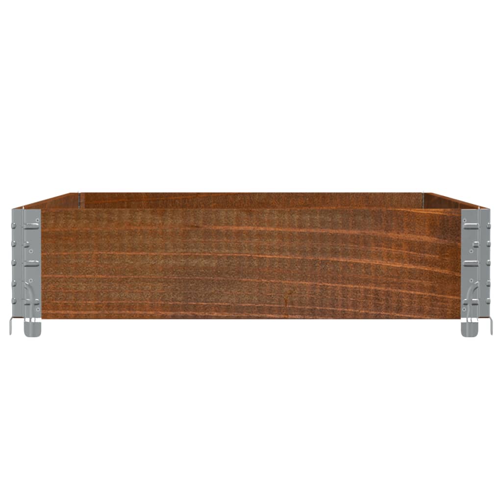 Pallekarmer brun 120x80 cm heltre furu