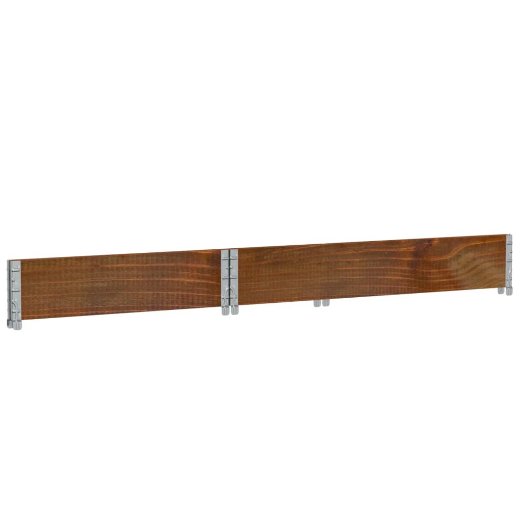 Pallekarmer brun 120x80 cm heltre furu