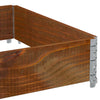 Pallekarmer brun 120x80 cm heltre furu