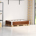 Pallekarmer brun 120x80 cm heltre furu