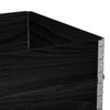Pallekarmer 2 stk svart 120x80 cm heltre furu