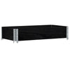 Pallekarmer svart 100x50 cm heltre furu