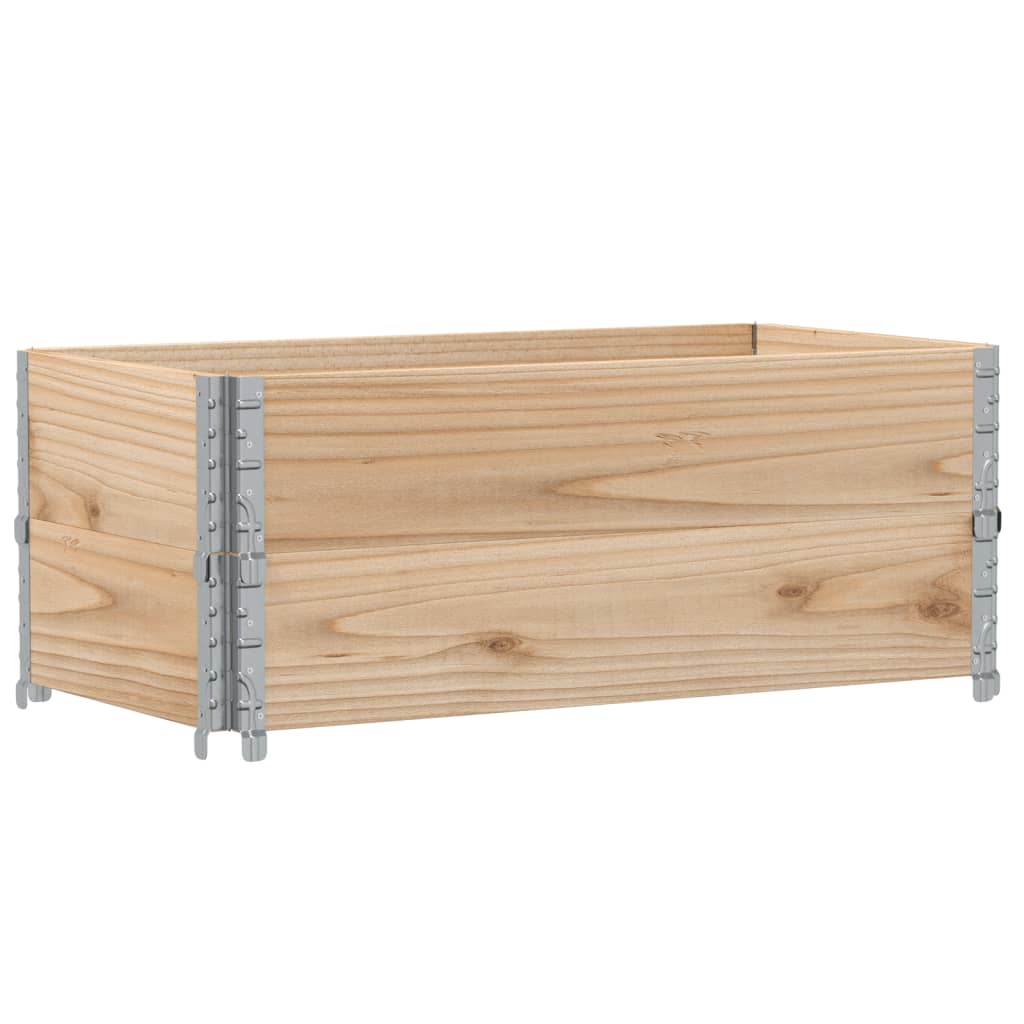 Pallekarmer 2 stk 100x50 cm heltre furu