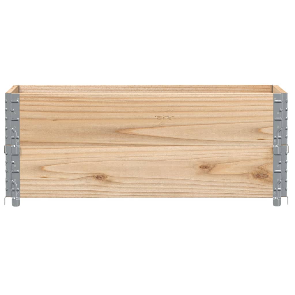 Pallekarmer 2 stk 100x50 cm heltre furu