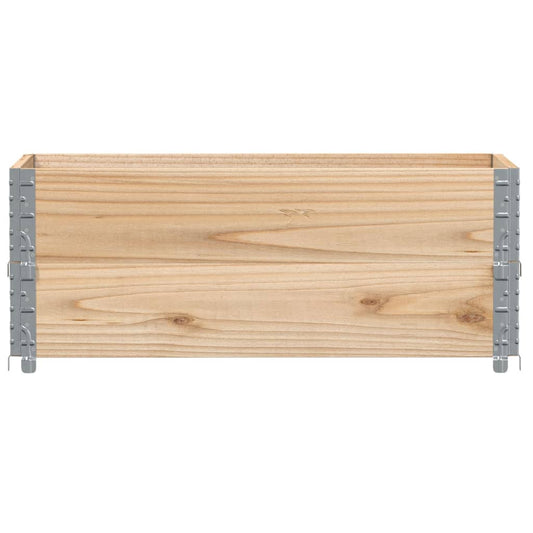 Pallekarmer 2 stk 100x50 cm heltre furu