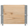 Pallekarmer 2 stk 100x50 cm heltre furu