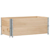 Pallekarmer 2 stk 100x50 cm heltre furu