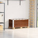 Pallekarmer 2 stk brun 100x50 cm heltre furu