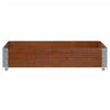 Pallekarmer brun 100x100 cm heltre furu