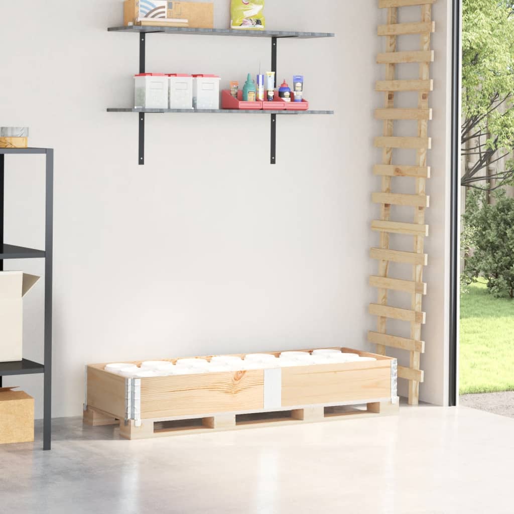 Pallekarmer 150x50 cm heltre furu