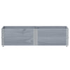 Pallekarmer 2 stk grå 150x50 cm heltre furu