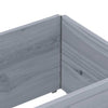 Pallekarmer 2 stk grå 150x50 cm heltre furu