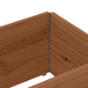 Pallekarmer 2 stk brun 150x50 cm heltre furu