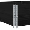 Pallekarmer 2 stk svart 150x100 cm heltre furu