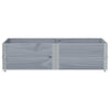 Pallekarmer 2 stk grå 150x100 cm heltre furu