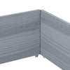 Pallekarmer 2 stk grå 150x100 cm heltre furu