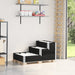 Høybed 3 trinn svart 120x80 cm heltre furu
