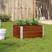 Plantekasse brun 80x60 cm heltre furu