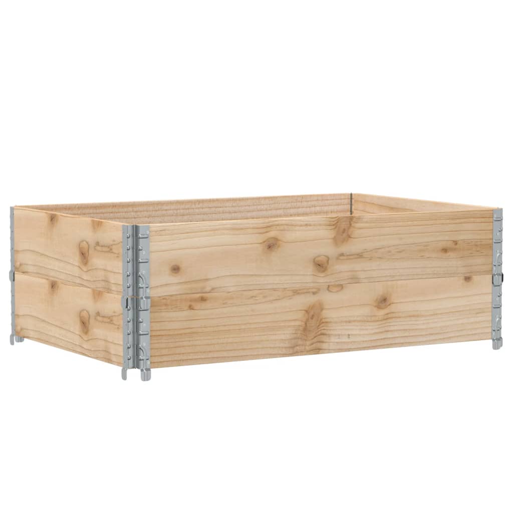 Plantekasse 120x80 cm heltre furu vidaXL