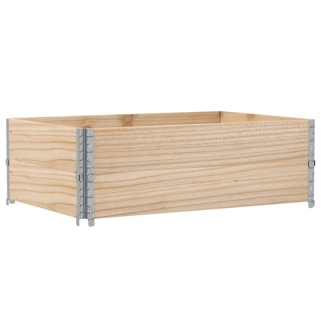 Plantekasse 120x80 cm heltre furu vidaXL