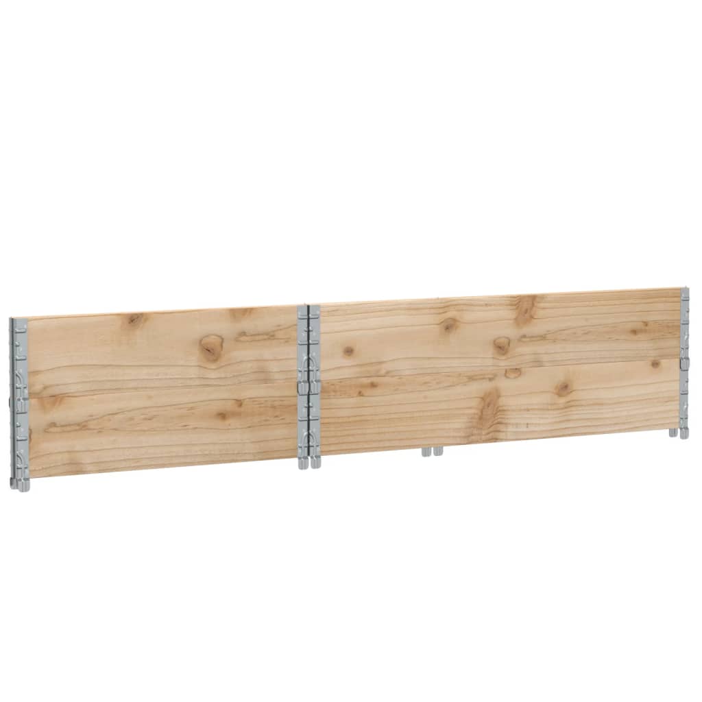 Plantekasse 120x80 cm heltre furu vidaXL