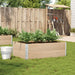 Plantekasse 120x80 cm heltre furu vidaXL