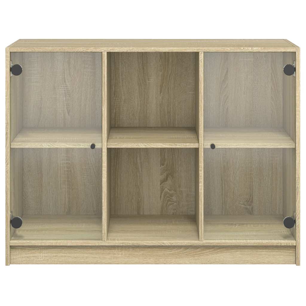 Skjenk sonoma eik 102x37x75,5 cm konstruert tre vidaXL
