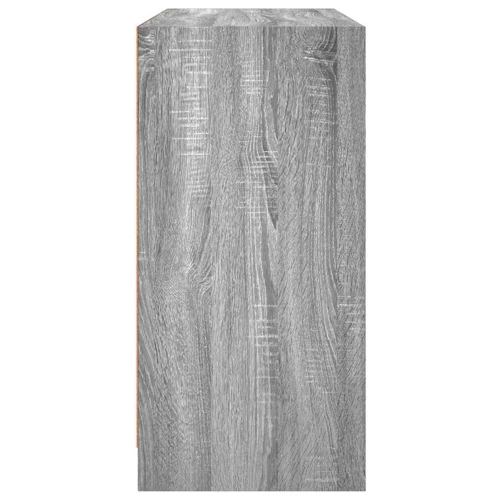 Skjenk grå sonoma 102x37x75,5 cm konstruert tre
