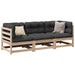Hagesofasett 3 deler heltre furu