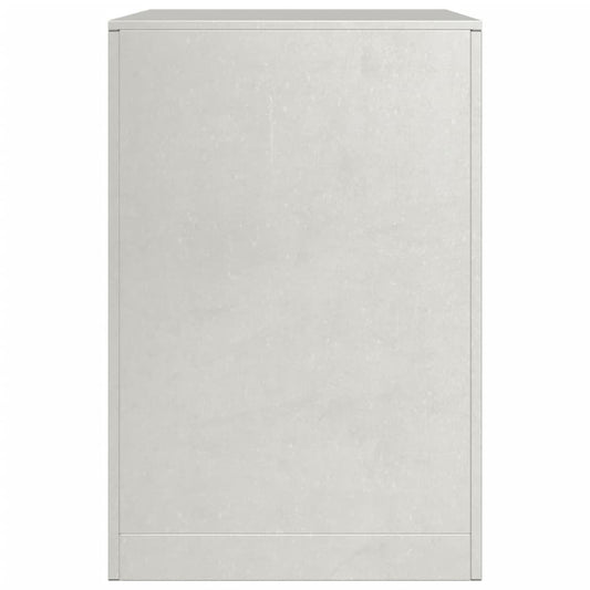 Vedstativ 60x40x60 cm rustfritt stål