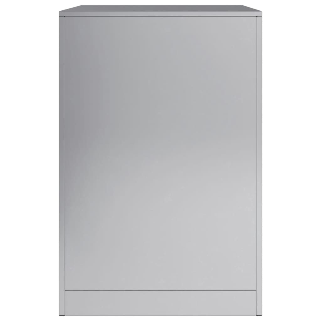 Vedstativ 60x40x60 cm galvanisert stål