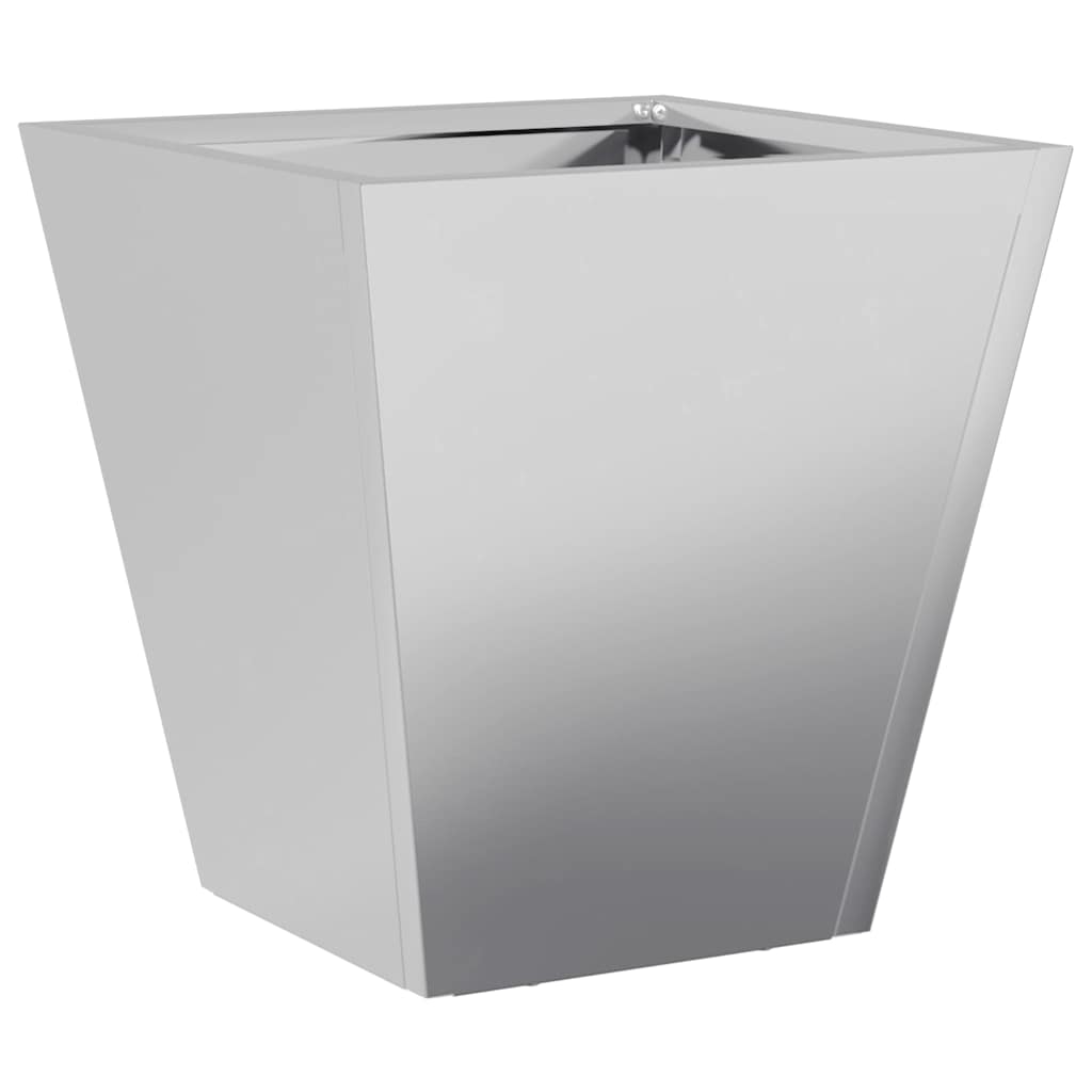 Plantekasse 30x30x30 cm galvanisert stål