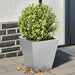 Plantekasser 2 stk 30x30x30 cm galvanisert stål