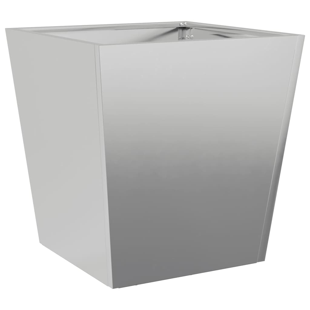 Plantekasse 40x40x40 cm galvanisert stål