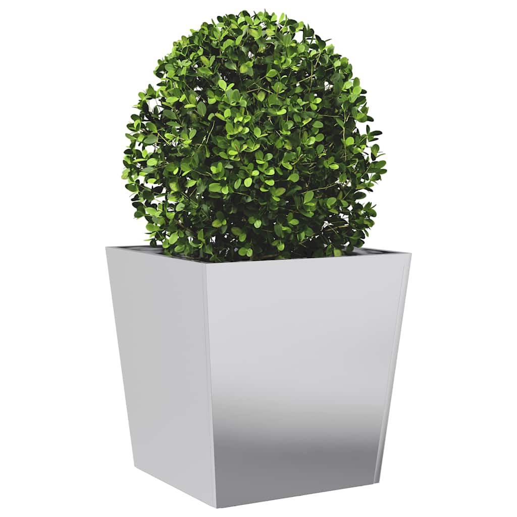 Plantekasse 50x50x50 cm galvanisert stål
