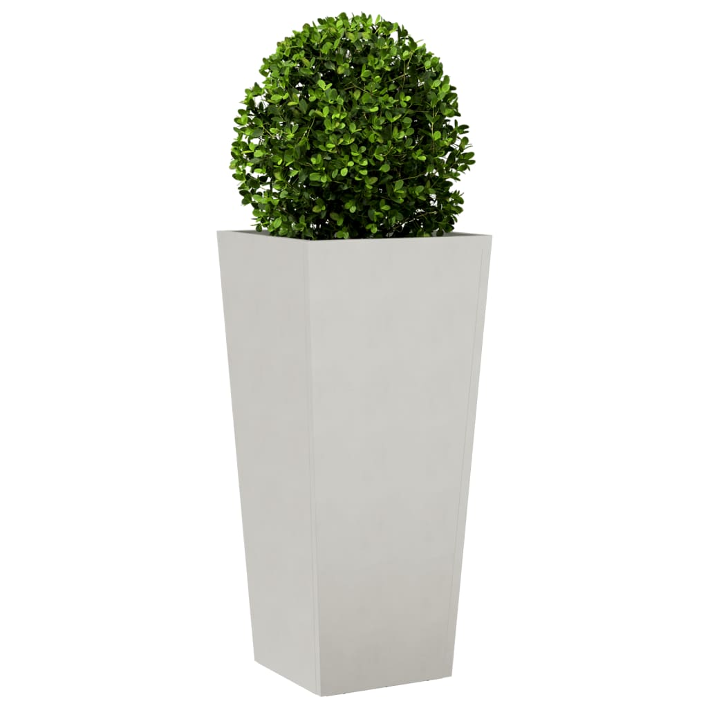 Plantekasse 35x35x75 cm rustfritt stål